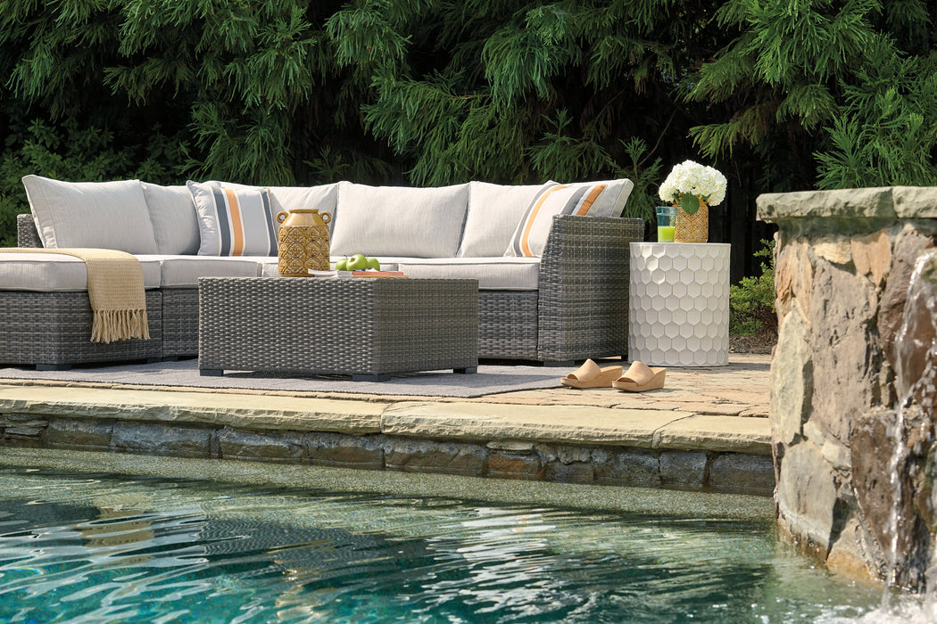 Cherry Point 4-piece Outdoor Sectional Set Outdoor Seating Set Ashley Furniture