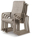 Beach Front Sling Arm Chair (Set of 4) Outdoor Dining Chair Ashley Furniture