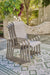 Beach Front Sling Arm Chair (Set of 4) Outdoor Dining Chair Ashley Furniture