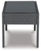 Alina Outdoor Love/Chairs/Table Set (Set of 4) Outdoor Seating Set Ashley Furniture