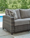 Oasis Court Outdoor Sofa/Chairs/Table Set (Set of 4) Outdoor Seating Set Ashley Furniture