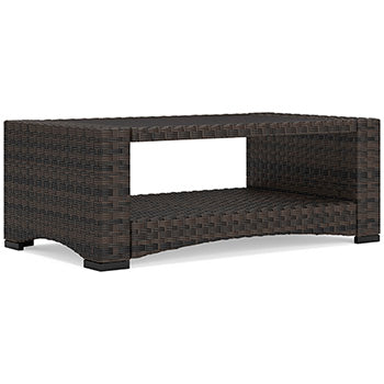 Windglow Outdoor Coffee Table Outdoor Cocktail Table Ashley Furniture