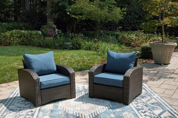 Windglow Outdoor Lounge Chair with Cushion Outdoor Seating Ashley Furniture