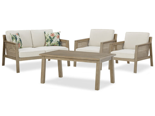 Barn Cove 4-Piece Outdoor Seating Package Outdoor Seating Set Ashley Furniture