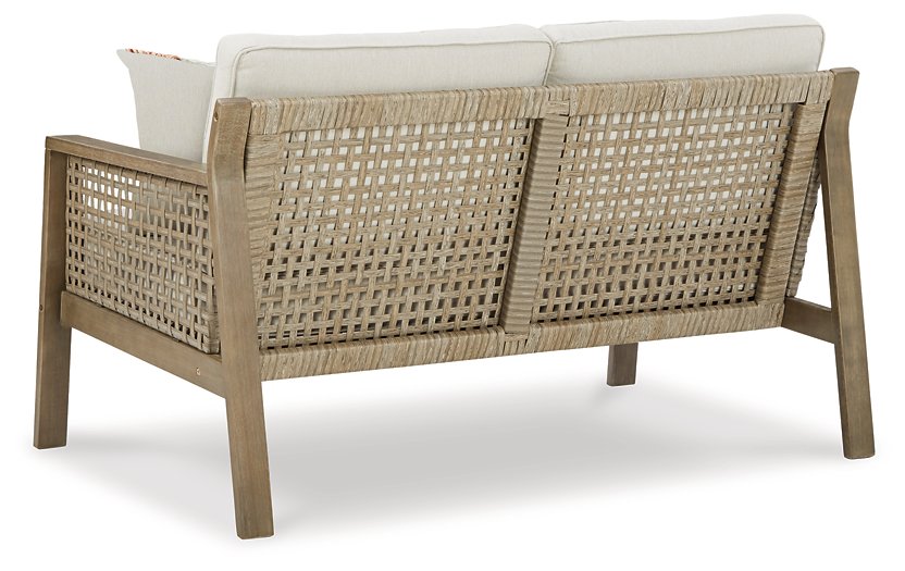Barn Cove Loveseat with Cushion Outdoor Seating Ashley Furniture