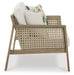 Barn Cove Loveseat with Cushion Outdoor Seating Ashley Furniture