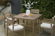 Aria Plains Outdoor Dining Set Outdoor Dining Set Ashley Furniture