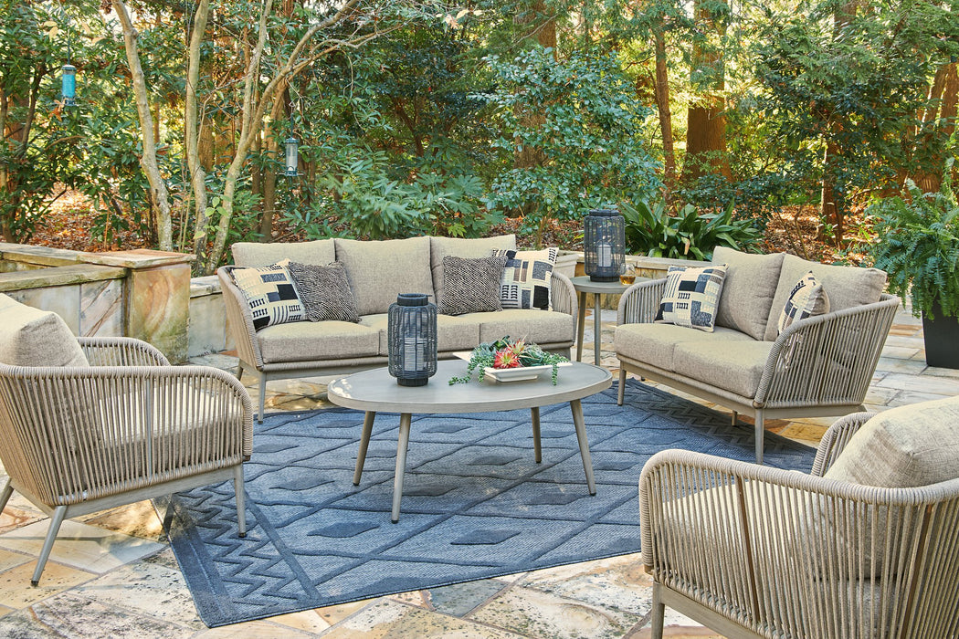 Swiss Valley Outdoor Package Outdoor Seating Set Ashley Furniture