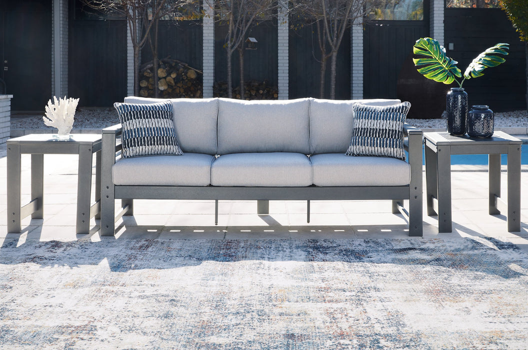 Amora Outdoor Sofa with Cushion Outdoor Seating Ashley Furniture