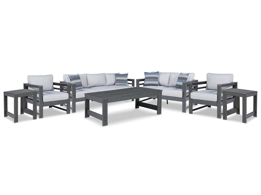 Amora 7-Piece Outdoor Seating Package Outdoor Seating Set Ashley Furniture