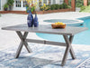 Half Moon Beach Outdoor Dining Table - Dayton Discount Furniture