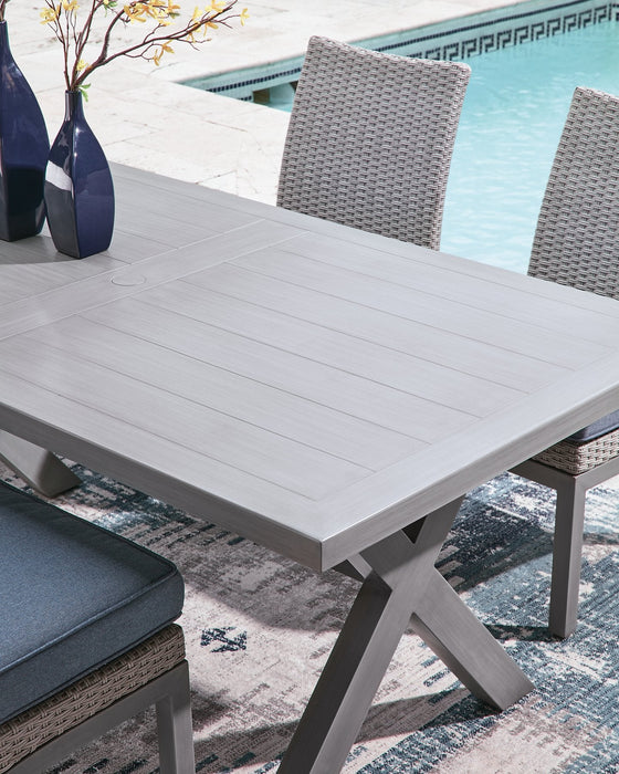 Half Moon Beach Outdoor Dining Table - Dayton Discount Furniture