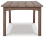 Emmeline Outdoor Coffee Table Outdoor Cocktail Table Ashley Furniture