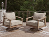Harmony Headlands Outdoor Swivel Lounge with Cushion - Dayton Discount Furniture
