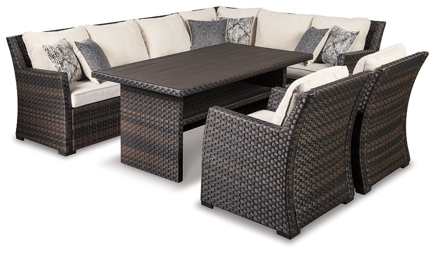 Easy Isle Nuvella Outdoor Seating Set Outdoor Seating Set Ashley Furniture