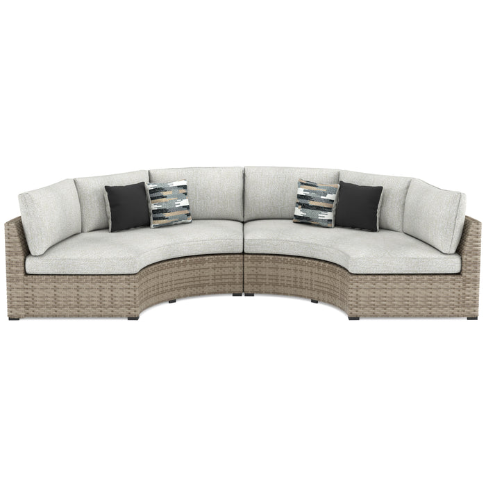 Calworth Outdoor Sectional Outdoor Seating Ashley Furniture