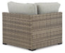 Calworth Outdoor Corner with Cushion (Set of 2) Outdoor Seating Ashley Furniture