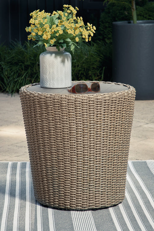 Danson Outdoor End Table Outdoor End Table Ashley Furniture