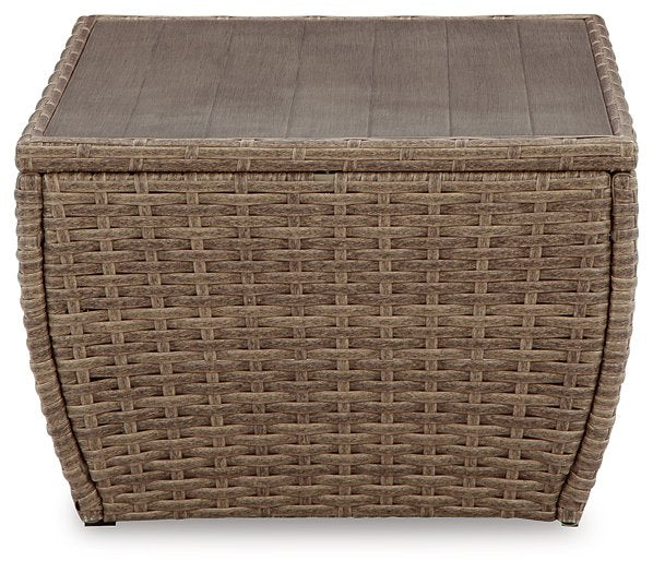 Sandy Bloom Outdoor Coffee Table Outdoor Cocktail Table Ashley Furniture