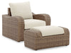 Sandy Bloom Outdoor Upholstery Set Outdoor Seating Set Ashley Furniture