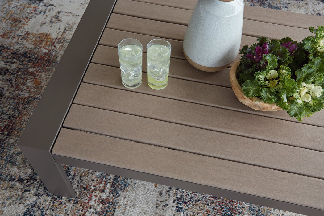 Tropicava Outdoor Coffee Table Outdoor Cocktail Table Ashley Furniture