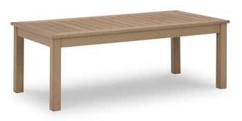 Hallow Creek Outdoor Coffee Table Outdoor Cocktail Table Ashley Furniture