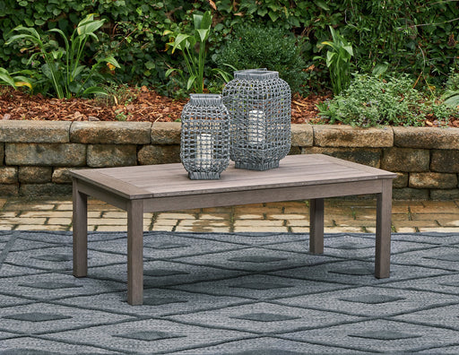 Hillside Barn Outdoor Coffee Table Outdoor Cocktail Table Ashley Furniture