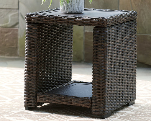 Grasson Lane End Table Outdoor End Table Ashley Furniture