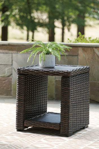 Grasson Lane End Table Outdoor End Table Ashley Furniture