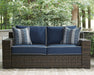 Grasson Lane Loveseat with Cushion Outdoor Seating Ashley Furniture