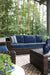Grasson Lane Outdoor Sofa and Loveseat with Coffee Table Outdoor Table Set Ashley Furniture