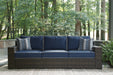 Grasson Lane Outdoor Sofa and Loveseat with Ottoman Outdoor Seating Set Ashley Furniture