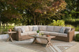 Laguna Heights Outdoor Sectional - Dayton Discount Furniture