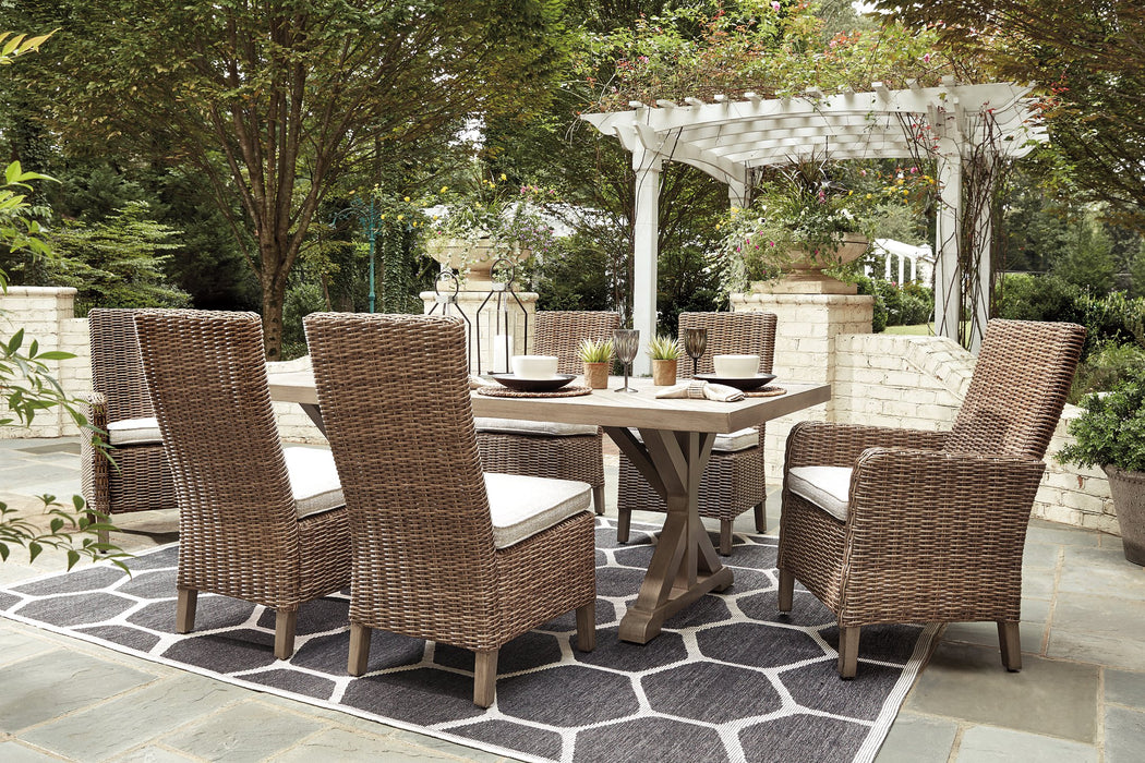 Beachcroft Outdoor Dining Set - Dayton Discount Furniture