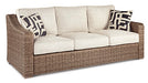 Beachcroft Sofa with Cushion Outdoor Seating Ashley Furniture