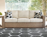 Beachcroft Beachcroft Nuvella Sofa with Coffee and End Table Outdoor Table Set Ashley Furniture