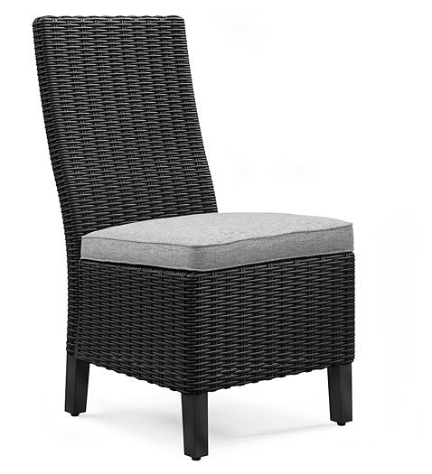 Beachcroft Outdoor Side Chair with Cushion (Set of 2) Outdoor Dining Chair Ashley Furniture