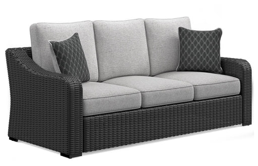 Beachcroft Outdoor Sofa with Cushion - Dayton Discount Furniture