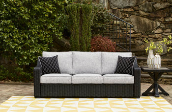 Beachcroft Outdoor Sofa with Cushion Outdoor Sofa Ashley Furniture