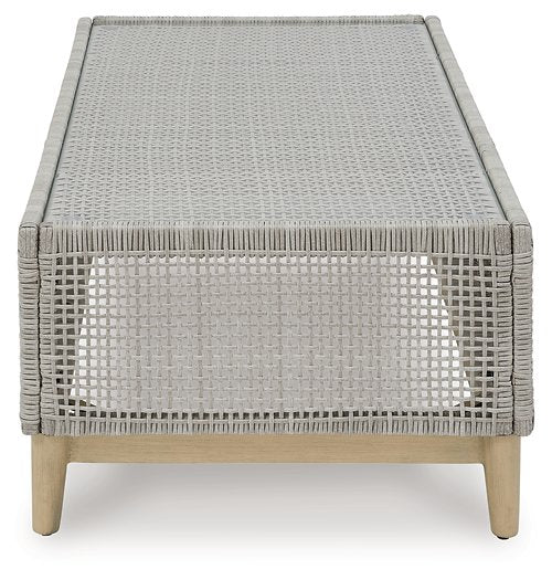 Seton Creek Outdoor Coffee Table Outdoor Cocktail Table Ashley Furniture