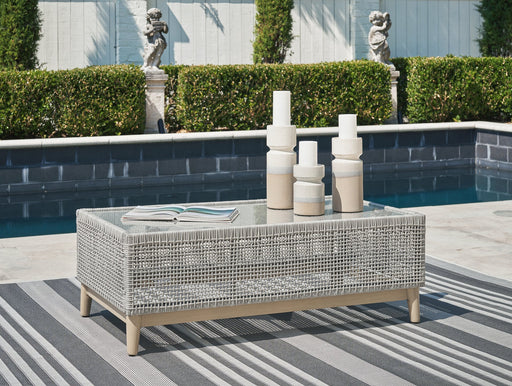 Seton Creek Outdoor Coffee Table Outdoor Cocktail Table Ashley Furniture