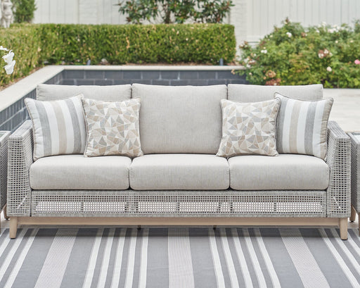 Seton Creek Outdoor Sofa with Cushion Outdoor Seating Ashley Furniture