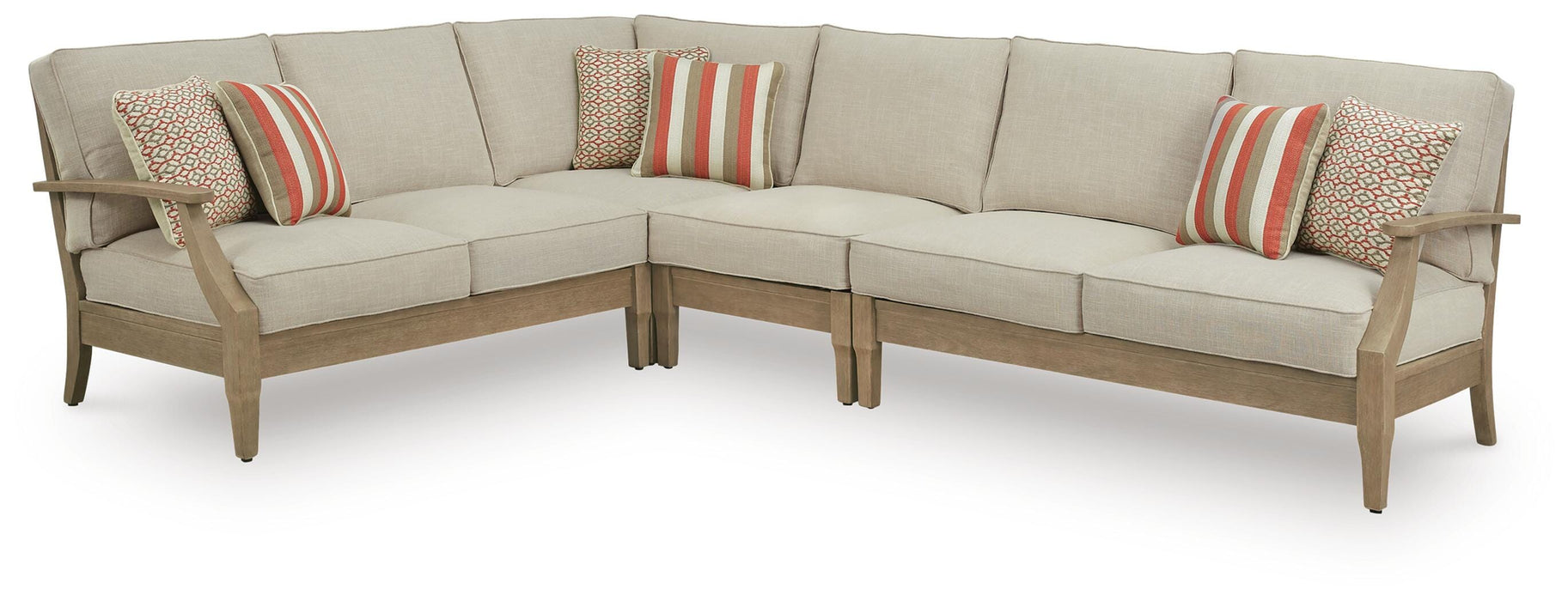 Clare View Outdoor Sectional - Dayton Discount Furniture