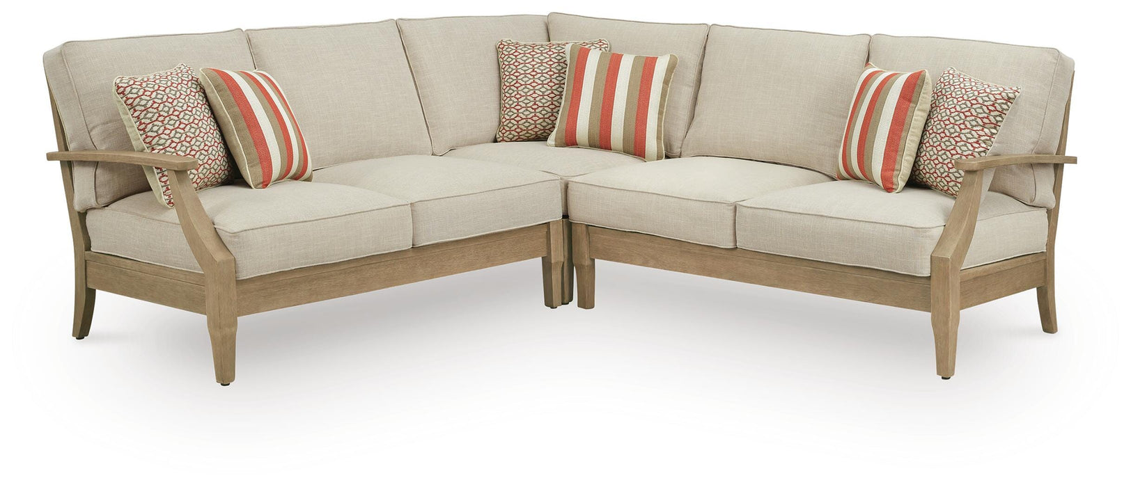 Clare View Outdoor Sectional - Dayton Discount Furniture
