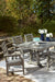 Visola Outdoor Dining Table with 4 Chairs Outdoor Seating Set Ashley Furniture