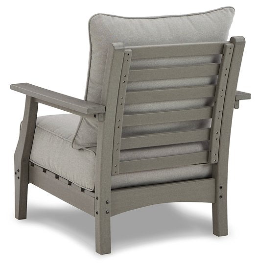 Visola Lounge Chair with Cushion (Set of 2) Outdoor Seating Ashley Furniture