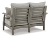 Visola Outdoor Sofa and Loveseat Set Outdoor Table Set Ashley Furniture