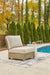 Silo Point Outdoor Armless Chair with Cushion Outdoor Seating Ashley Furniture