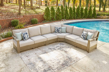 Silo Point Outdoor Sectional Outdoor Seating Ashley Furniture
