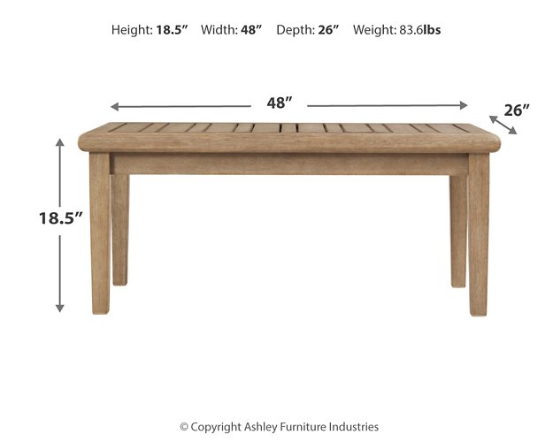 Gerianne Coffee Table Outdoor Cocktail Table Ashley Furniture